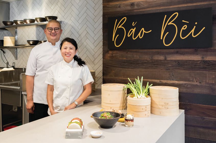 The culinary team at the new State Street Market’s Băo Bèi PHOTO COURTESY OF: LOS ALTOS CHAMBER OF COMMERCE