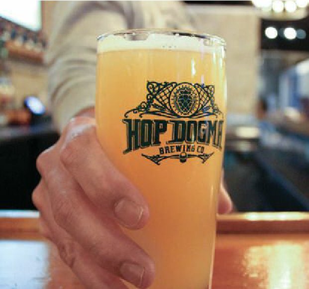 Hop Dogma Brewing Co. is a fine choice any night of the week, especially for
comedy on the second Thursday of the month. PHOTO BY KARSTEN WINEGEART/UNSPLASH