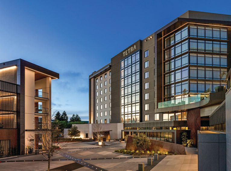 The new Tetra Hotel in Sunnyvale PHOTO COURTESY OF BRANDS