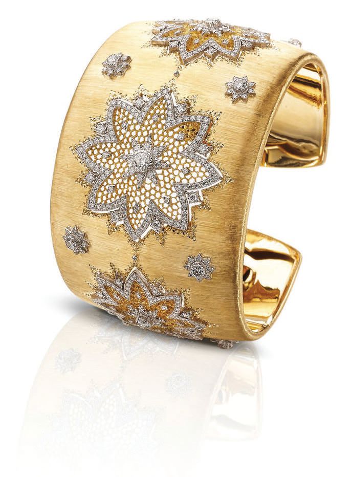Morgana bracelet, both by Buccellati available at Gleim the Jeweler PHOTO COURTESY OF BRANDS