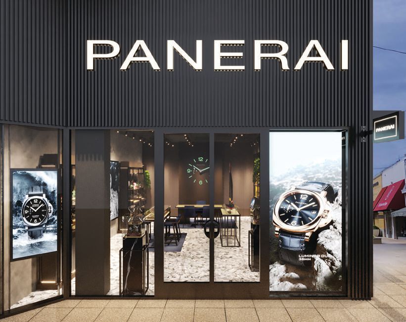 Panerai’s luxury timepieces are now available at Stanford Shopping Center. COURTESY OF BRAND