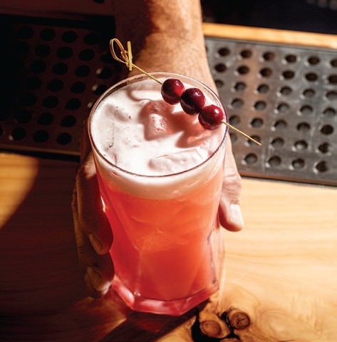 A mocktail from Alley & Vine. ALLEY & VINE PHOTO BY NICOLA PARISI/COURTESY OF VENUE
