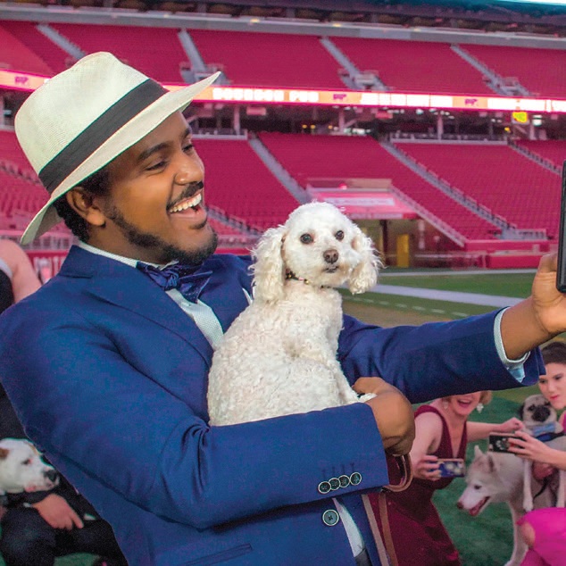 The Fur Ball takes place in person this year at Levi’s Stadium, June 11.  FUR BALL PHOTO COURTESY OF THE FUR BALL
