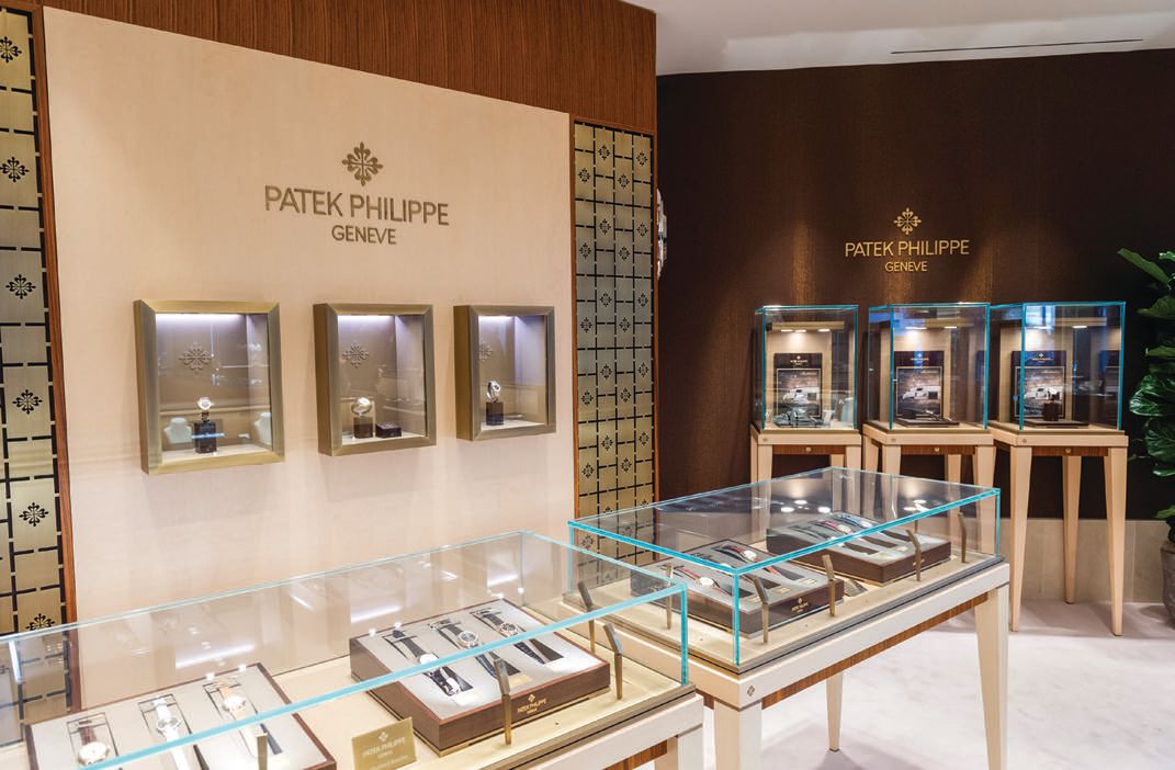 Shop Patek Philippe timepieces at Shreve in Palo Alto for the loved ones on your list this season PHOTO COURTESY OF BRANDS