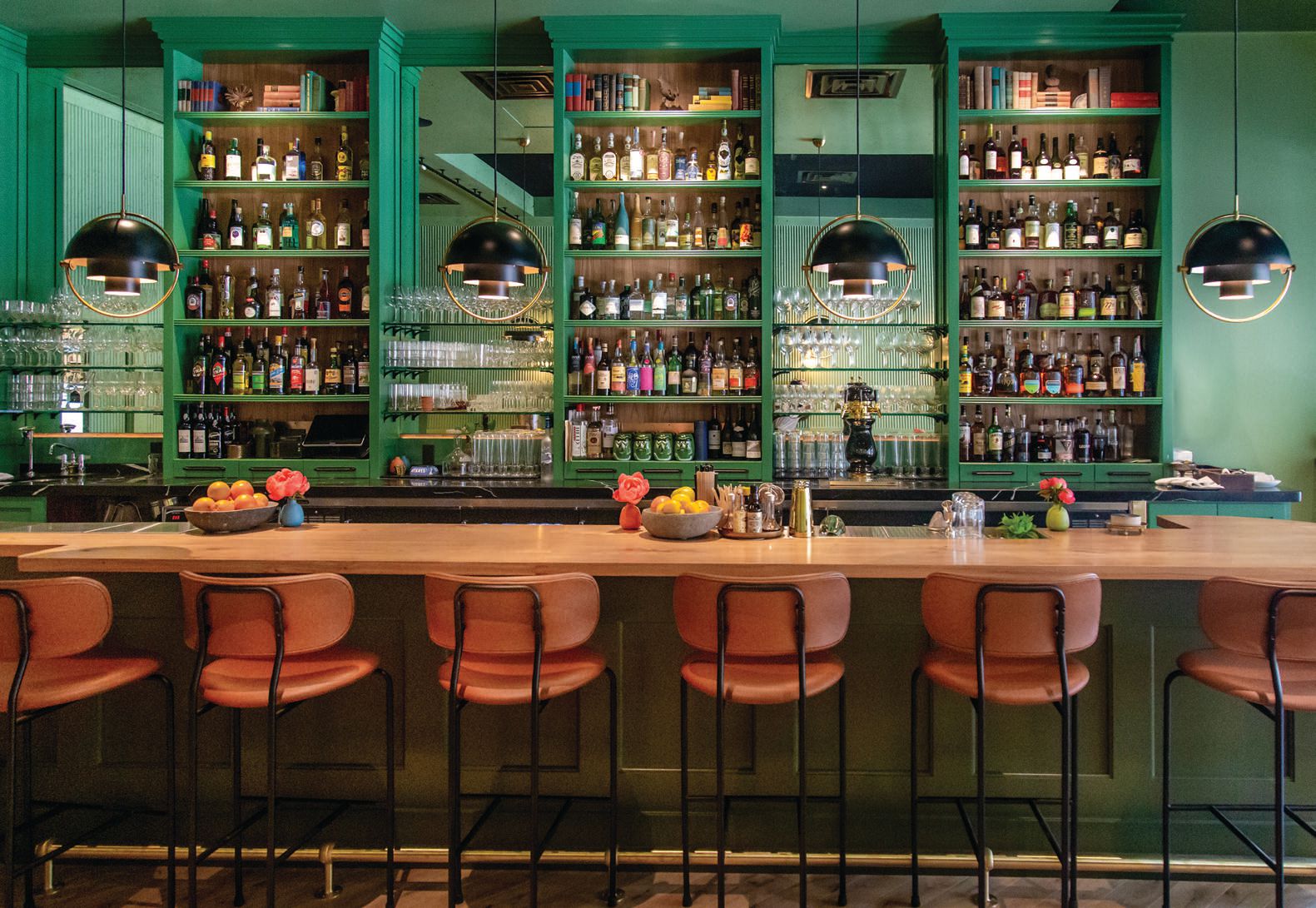 BarZola’s cheerfully designed space aptly complements its menu PHOTO BY EDEN KIRYAKOS