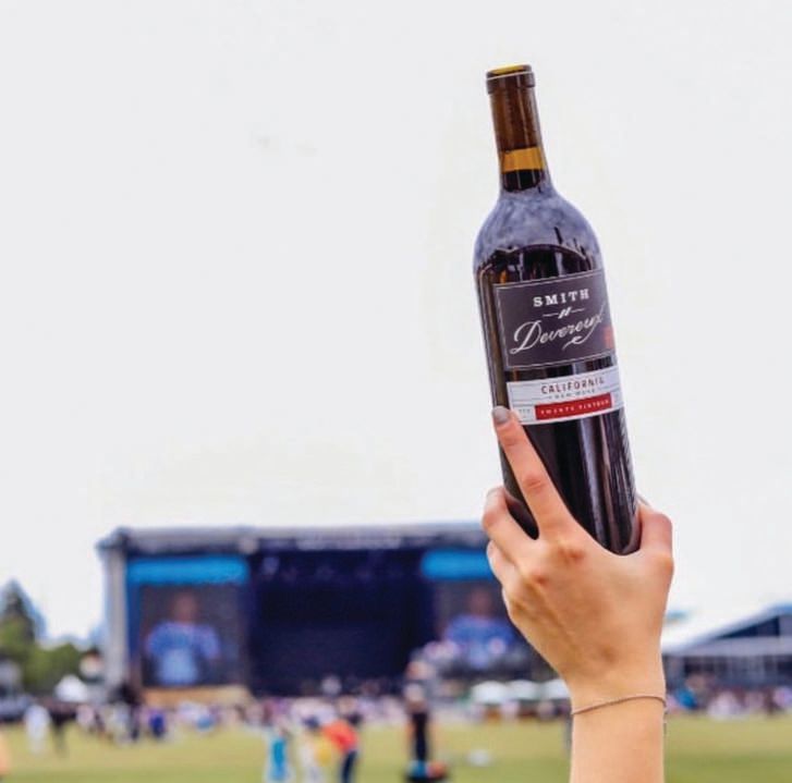  BottleRock promises an extensive food and drink program. PHOTO COURTESY OF SMITH DEVEREUX WINERY