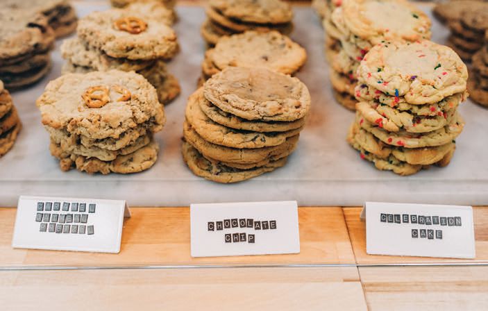 Sweet treats at the new Burlingame bakery. PHOTO: BY ANDEE MCKENZIE
